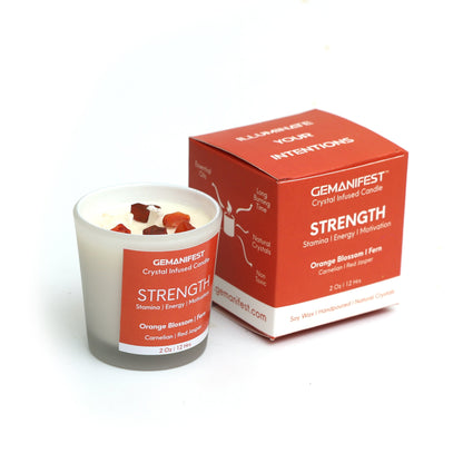 Strength Manifestation Candle