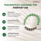 Taurus Zodiac Bracelet – Green Aventurine & Pyrite for Wealth