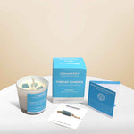 Throat Chakra Healing Candle