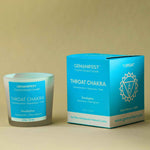 Throat Chakra Healing Candle