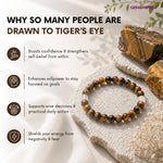 Courage and Confidence Tiger's Eye Manifestation Bracelet