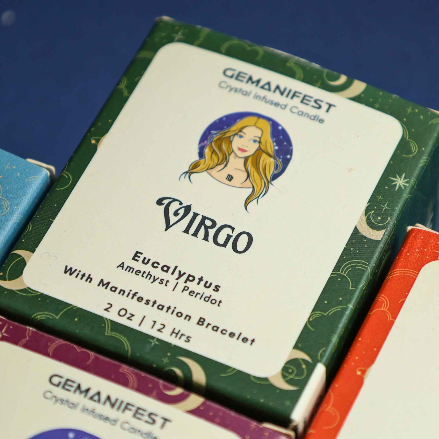 Virgo Zodiac Manifestation Candle