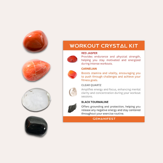 Workout Crystal Kit | Crystals for Physical Fitness