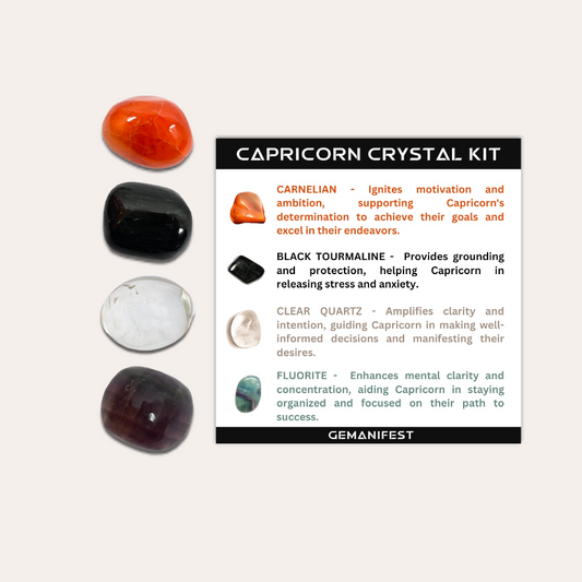Capricorn Crystal Set