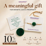 Green Aventurine Coin – Attract Growth, Luck & Prosperity