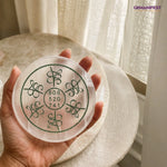 Zibu Prosperity Selenite Charging Plate for Abundance Manifestation