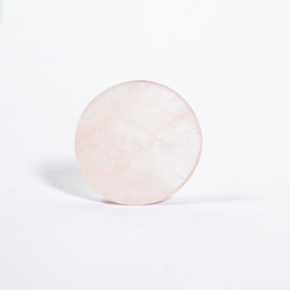 Rose Quartz Coin | For Unconditional Love