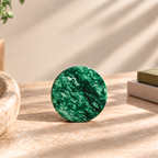 Green Aventurine Coin – Attract Growth, Luck & Prosperity