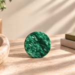 Green Aventurine Coin – Attract Growth, Luck & Prosperity
