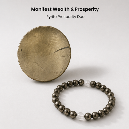 Manifest Wealth & Prosperity – Pyrite Prosperity Duo
