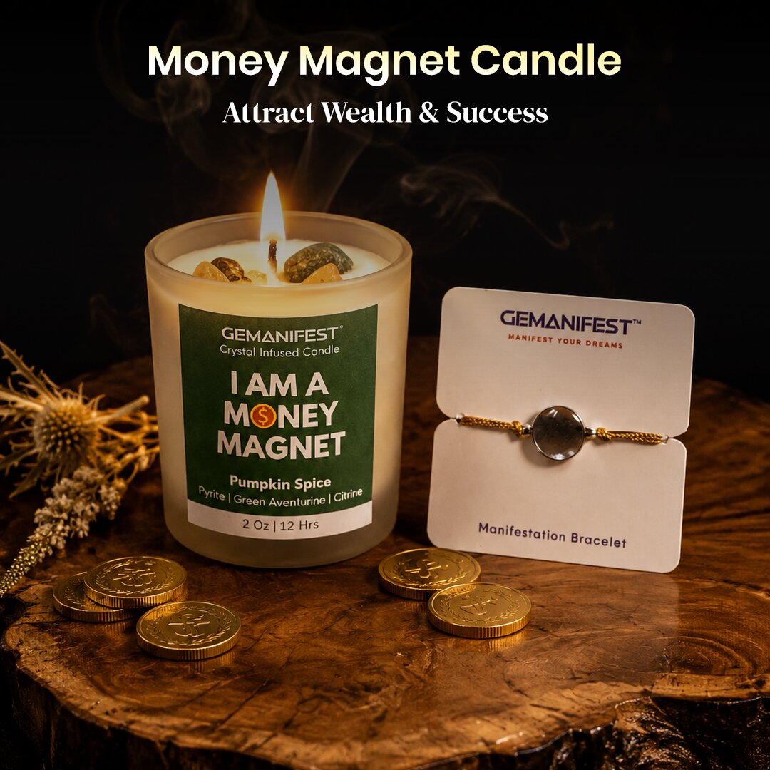 Attract Wealth & Success – Money Magnet Candle